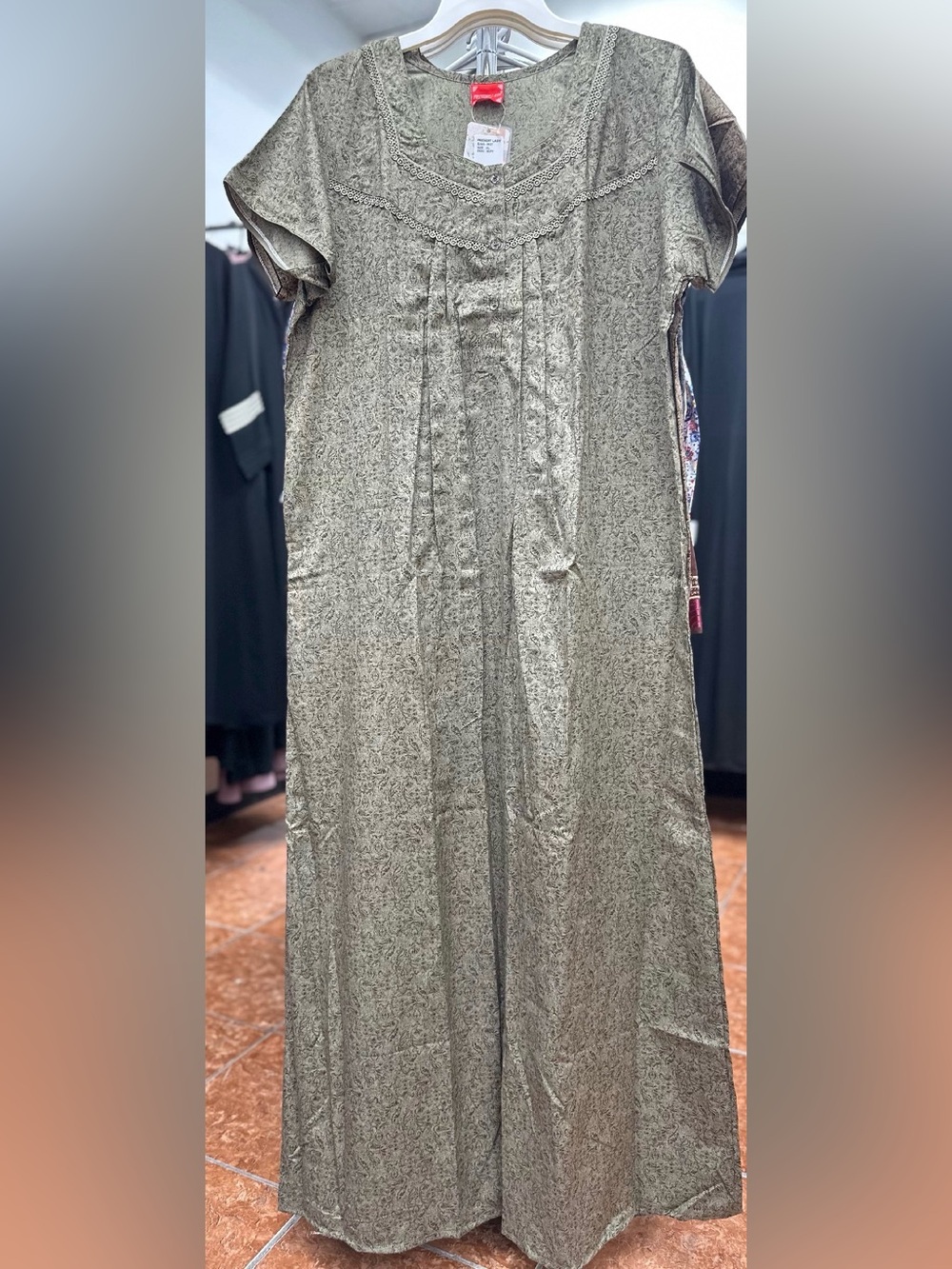 Cotton Blend Women’s Ladies Indian Nightie Night Gown Maxi Dress Sleep Wear